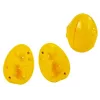 LEAN TOYS Play Dough Dinozaurų Kiaušinių Formelės 12 Vnt 4 Spalvos