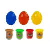 LEAN TOYS Play Dough Dinozaurų Kiaušinių Formelės 12 Vnt 4 Spalvos