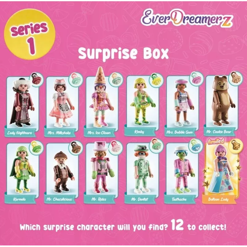 LEAN TOYS Playmobil EverDreamerz 70389 Staigmenų dėžutė 1 serija