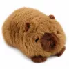 LEAN TOYS Pliušinis kapibaras Gyvūnų maskotas Minkštas žaislas Rudas 16 cm
