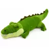 LEAN TOYS pliušinis krokodilas, talismanas, minkštas žaislas, realistiškas žalias 70cm