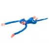 LEAN TOYS Plush Monkey Mascot with Sound, Blue 80 cm
