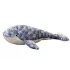 LEAN TOYS Plush Whale Mascot Gray 90 cm