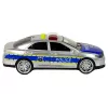 LEAN TOYS Policijos automobilis 1:14 Friction Drive Garsai Šviesa Sidabrinis
