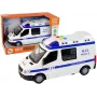 LEAN TOYS Policijos automobilis su trinties varikliu, garsu ir šviesomis