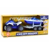 LEAN TOYS Policijos keturratis su priekaba ir motorine valtimi