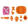 LEAN TOYS Nėščia kūdikio lėlė su ilgais plaukais ir aksesuarais