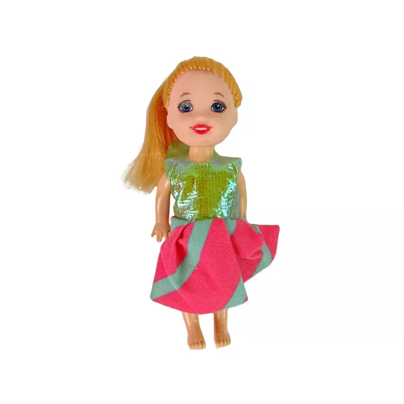 LEAN TOYS Nėščia kūdikio lėlė su ilgais plaukais ir aksesuarais