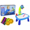 LEAN TOYS Projektorius mokytis piešti Dinozaurų projektoriaus stalas