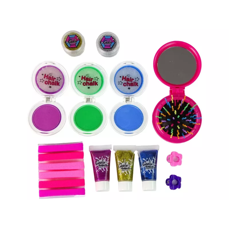 LEAN TOYS Rankinės rinkinys grožiui ir plaukų puošybai