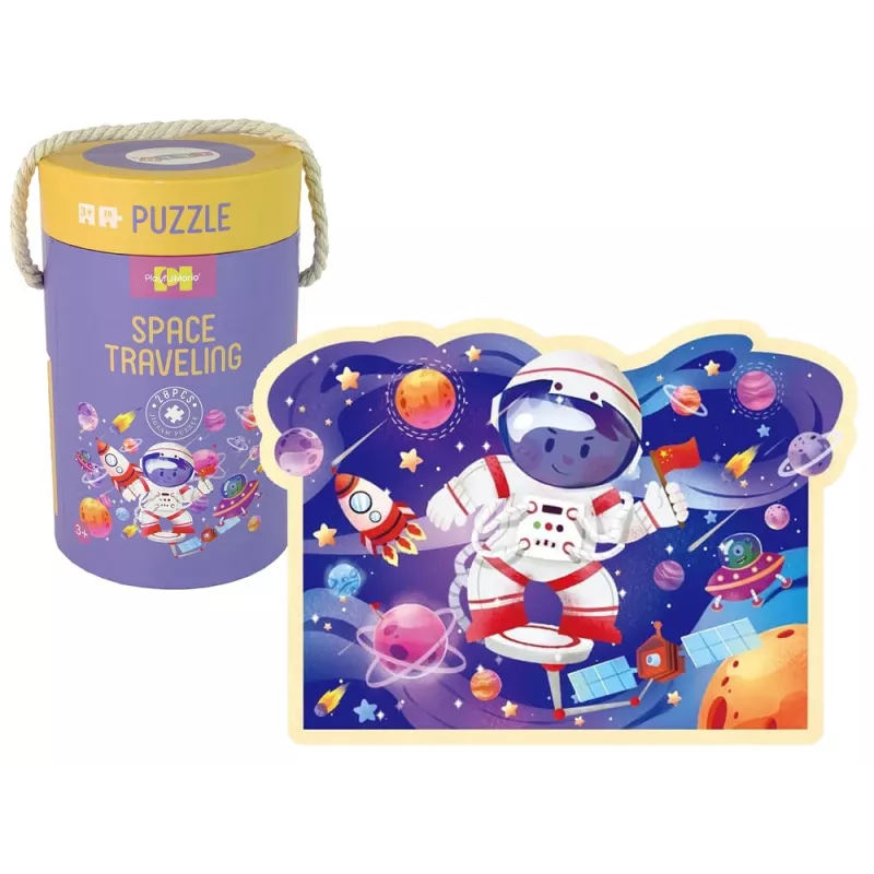 LEAN TOYS Puzzle in a Tube Cosmos 28 Pieces