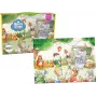 LEAN TOYS Dėlionė Gyvūnų mokykla 100 dalių