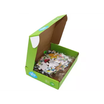 LEAN TOYS Dėlionė vaikams Gyvūnų dėlionė 100 dalių