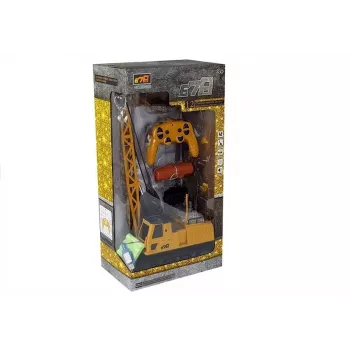 LEAN TOYS R/C kranas su judančia strėle ir šviesomis
