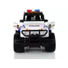 LEAN TOYS R/C nuotoliniu valdymu automobilis JEEP policijos patrulis su atidaromomis durelėmis