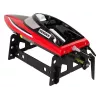 LEAN TOYS R/C Remote Controlled Motorboat 2.4G Red 20-25 KM/H