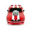 LEAN TOYS R/C Sports Car 1:16 Red White Stripes Pilot