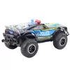 LEAN TOYS RC visureigis policijos automobilis 1:8 juodas