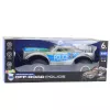 LEAN TOYS RC visureigis policijos automobilis 1:8 sidabrinis