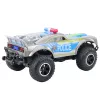 LEAN TOYS RC visureigis policijos automobilis 1:8 sidabrinis