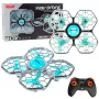 LEAN TOYS RC nuotoliniu valdymu dronas Syma X26 PRO akrobatinis LED šviesos WIFI