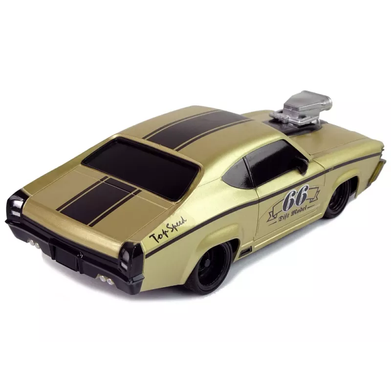LEAN TOYS nuotolinio valdymo sportinis automobilis Classic 1:20 Gold Pilot