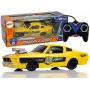 LEAN TOYS nuotolinio valdymo sportinis automobilis Classic 1:20 Yellow Pilot