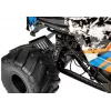 LEAN TOYS nuotoliniu valdymu 2.4G 4x4 oranžinis 57 cm