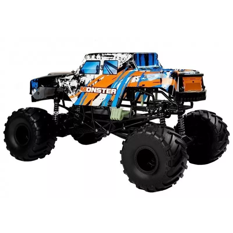 LEAN TOYS nuotoliniu valdymu 2.4G 4x4 oranžinis 57 cm