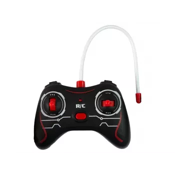 LEAN TOYS Nuotoliniu valdymu valdomas žemės ūkio kombainas R/C su šviesomis, žalias
