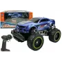 LEAN TOYS nuotoliniu valdymu automobilis visureigis mėlynas aukštais ratais