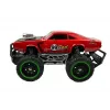 LEAN TOYS nuotoliniu būdu valdomas automobilis visureigis R/C raudonas aukštais ratais