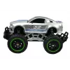 LEAN TOYS nuotoliniu valdymu automobilis bekelė R/C sidabriniai aukšti ratai