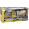 LEAN TOYS nuotoliniu valdymu statybinis sunkvežimis 1:24 geltonas