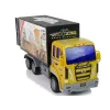 LEAN TOYS nuotoliniu valdymu statybinis sunkvežimis 1:24 geltonas