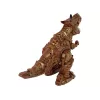 LEAN TOYS nuotoliniu valdymu dinozauras su garo projektoriumi, rudas