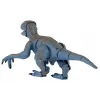 LEAN TOYS nuotoliniu valdymu valdomas dinozauras Velociraptor su garsu ir riaumojimu, mėlynas