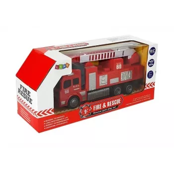 LEAN TOYS nuotoliniu valdymu gaisrinis automobilis R/C