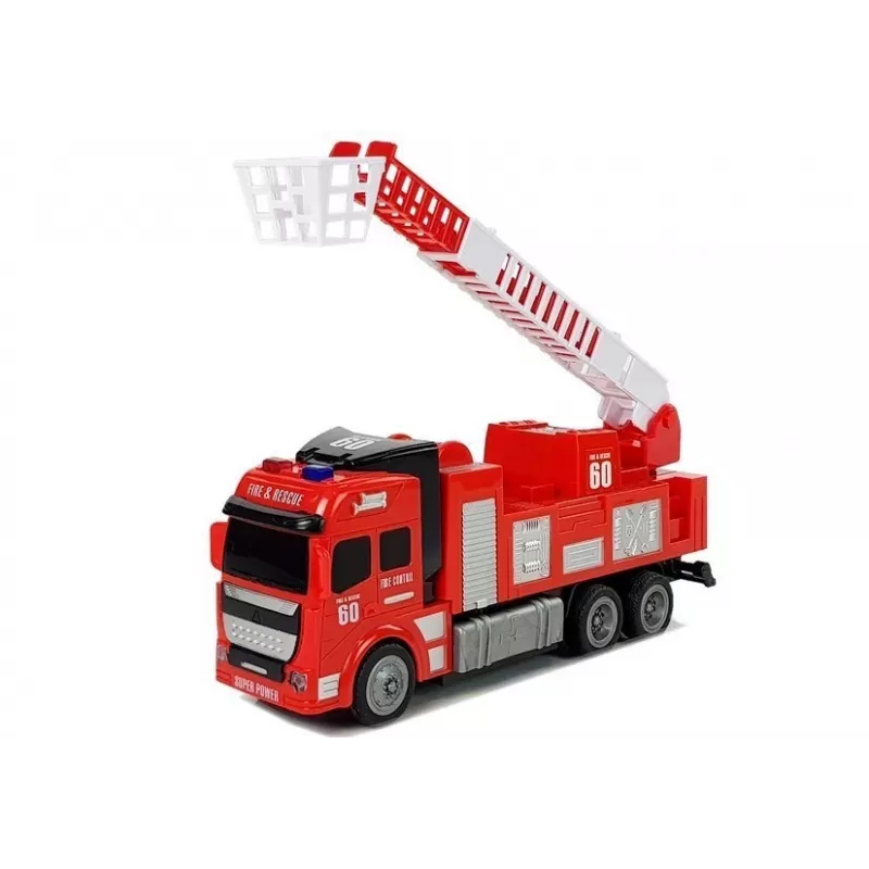 LEAN TOYS nuotoliniu valdymu gaisrinis automobilis R/C