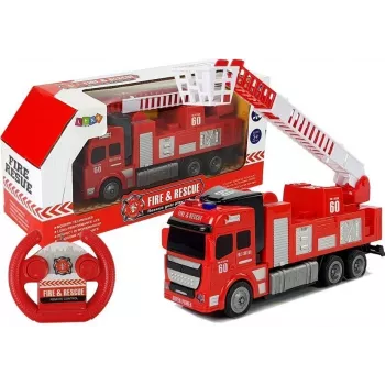 LEAN TOYS nuotoliniu valdymu gaisrinis automobilis R/C