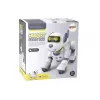 LEAN TOYS nuotolinio valdymo interaktyvus robotas šuo – auksinis, šokantis, programuojamas, įkraunamas