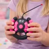 LEAN TOYS nuotolinio valdymo visureigis su lėlėmis rožinis 1:16