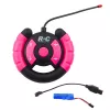 LEAN TOYS nuotolinio valdymo visureigis su lėlėmis rožinis 1:16