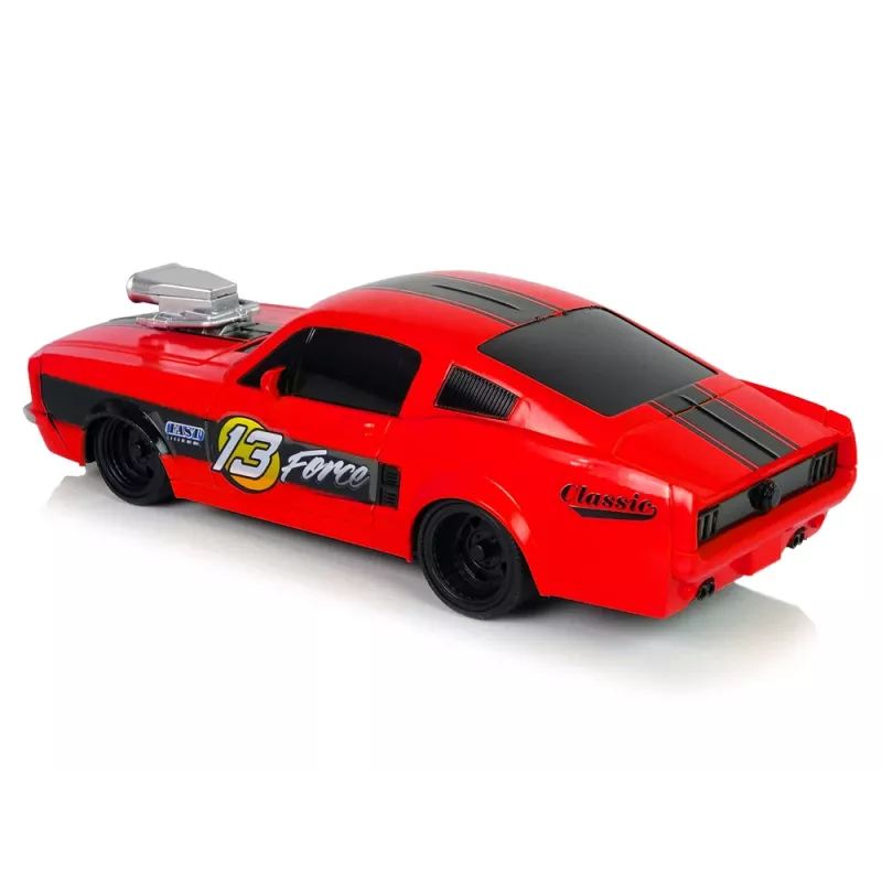 LEAN TOYS nuotoliniu valdymu sportinis automobilis 1:20 raudonas pilotas