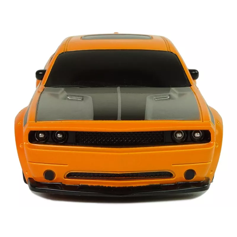 LEAN TOYS nuotolinio valdymo sportinis automobilis 1:24 lenktyninis oranžinis 27 MHz Pilot