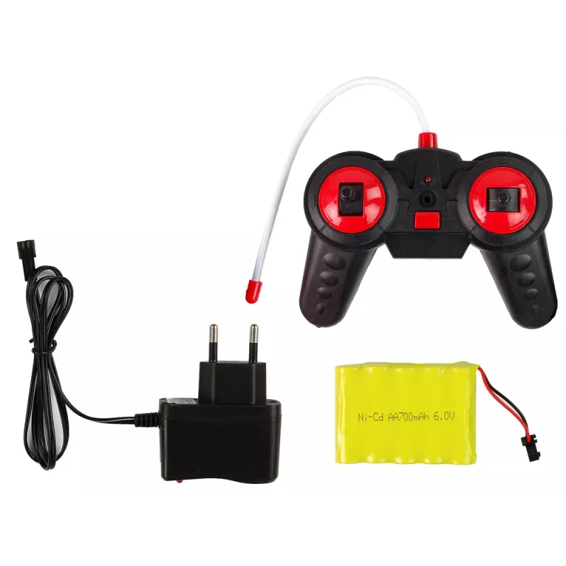 LEAN TOYS nuotolinio valdymo sportinis automobilis su LED priekiniais žibintais ir R/C nuotolinio valdymo pulteliu