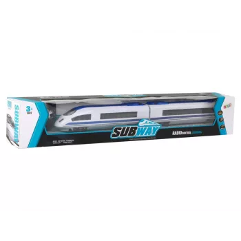 LEAN TOYS nuotoliniu valdymu traukinys 65 cm R/C šviesomis