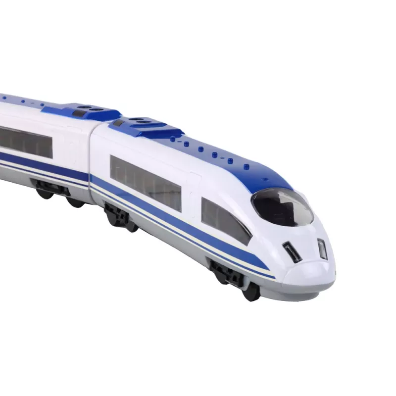 LEAN TOYS nuotoliniu valdymu traukinys 65 cm R/C šviesomis