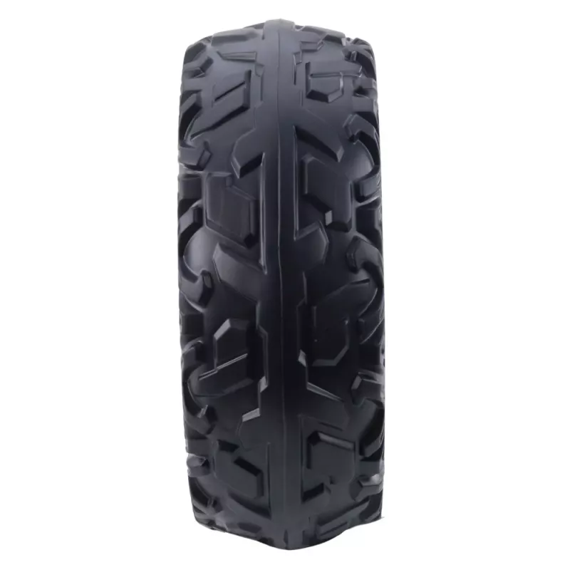LEAN TOYS atsarginis ratas baterijomis varomam vaikiškam automobiliui DK-CA002 (230 mm, juodas, PP plastikas)