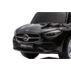 LEAN TOYS Važinėjamas automobilis su stūmikliu Mercedes 3in1 Juodas